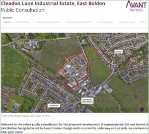 Cleadon Lane Industrial Estate – Forum’s Response to Public Consultation by Lichfields on Behalf of Avant Homes